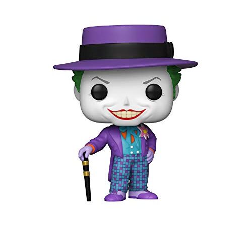 Funko POP! Heroes:Batman 1989 -Joker w/Hat w/Chase, Multicoleur