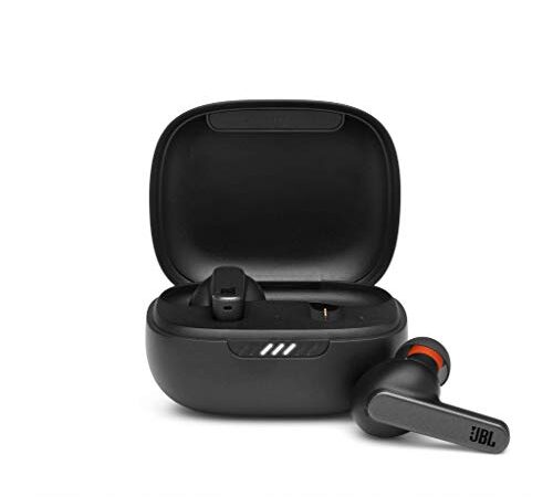 JBL LIVE PRO+ TWS – Ecouteurs bluetooth sans fil – Réduction de Bruit adaptative et technologie Smart Ambient – Etui de recharge inclus – Jusqu’à 28 hrs d’écoute combinée – Noir