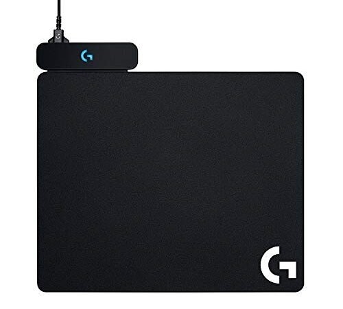 Logitech G POWERPLAY Tapis de Souris Gamer, Système de Charge Gaming sans Fil, Tapis de Souris Gamer en Tissu et Rigide Inclus, Compatible avec G502 LIGHTSPEED, G PRO Wireless & SUPERLIGHT, G903, G703