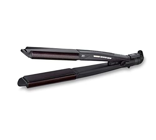 BaByliss Lisseur et Boucleur 2 en 1 avec mode de protection de chaleur ST330E