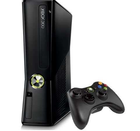 Console Xbox 360 250 Go noir mat + manette sans fil