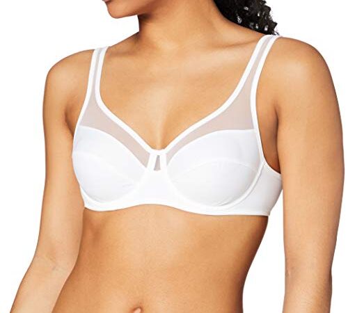 Dim Soutien-Gorge Avec Armatures Generous Classique Femme, Blanc, FR: 95C (Taille fabricant: 80C)