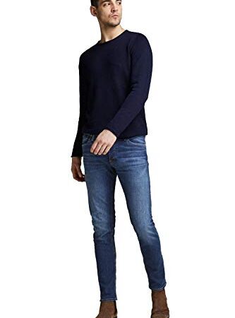 Jack & Jones Jjiglenn Jjoriginal Am 814 Noos Jeans, Blue Denim, 32W / 32L Homme