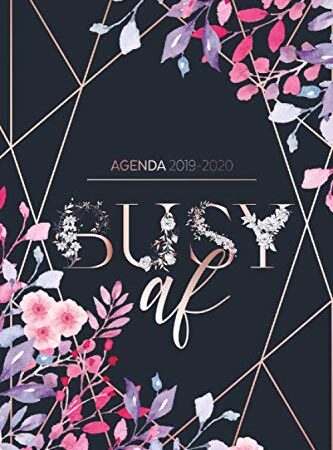 Agenda 2019-2020: Agenda Organiseur pour ton quotidien | Agenda Semainier et Calendrier Août 2019 à Décembre 2020 - Agenda Journalier, Agenda de Poche 2019 - 2020