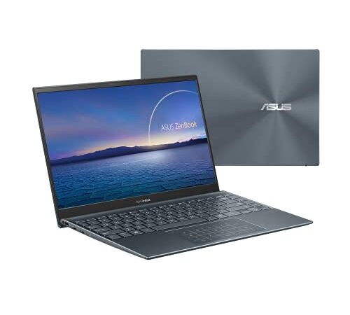 ASUS Zenbook UX425EA-KI361T PC Portable 14" FHD (Intel Core i5-1135G7, RAM 8Go, SSD 512Go, Windows 10) Clavier AZERTY Français