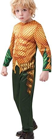 Rubie´s officielle DC Aquaman The Movie, Childs Costume - Medium Âge 5-6 ans - Version Anglaise