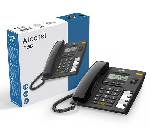 Alcatel Temporis T56 Téléphone filaire Noir