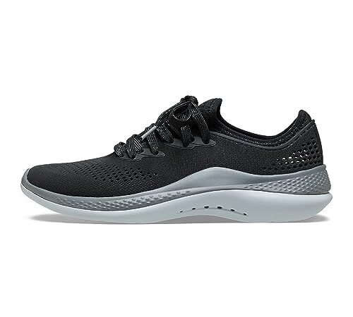 Crocs Men's Literide 360 Pacer Sneakers, Basket pour des Hommes, Black/Slate Grey,