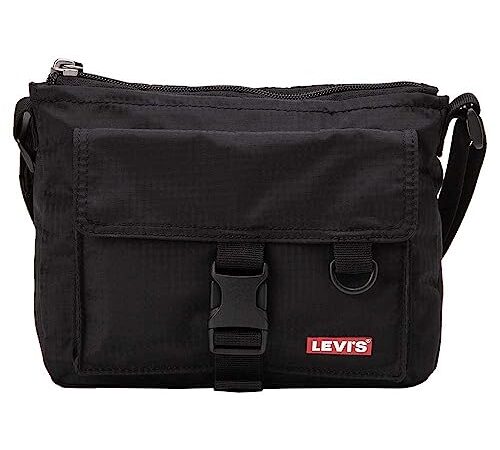 Levi's Homme CROSSBODY OV, Regular Black, Taille unique EU