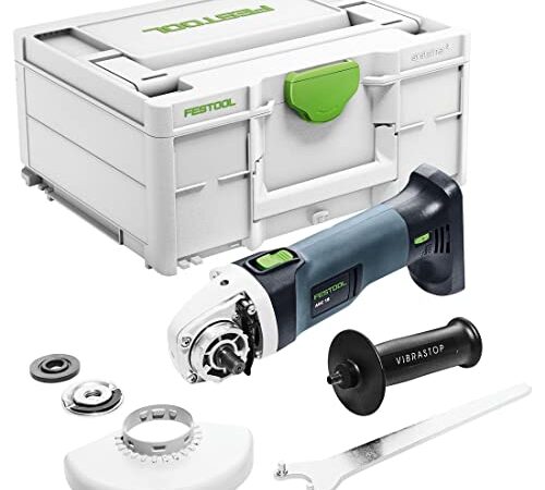 Meuleuses d'angle FESTOOL AGC 18-125 EB-Basic - Avec systainer SYS3 M et accessoires - Sans batteries, ni chargeur - 576825