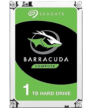 Seagate Barracuda Disque dur interne 1 To Argent