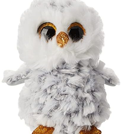 Ty - TY37201 - Beanie Boo's - Peluche Owlette Hibou 15 cm