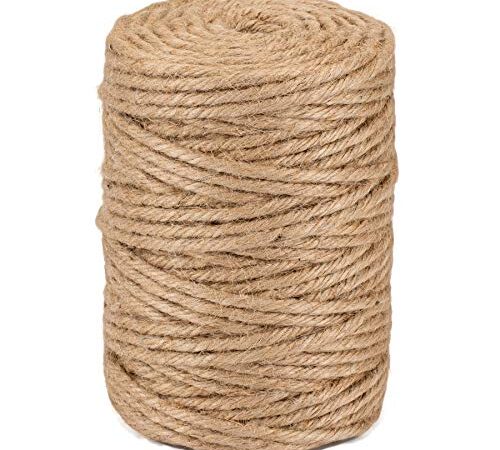 Ficelle Jute naturelle Ø5mm ±100 m La Cordeline CJN33