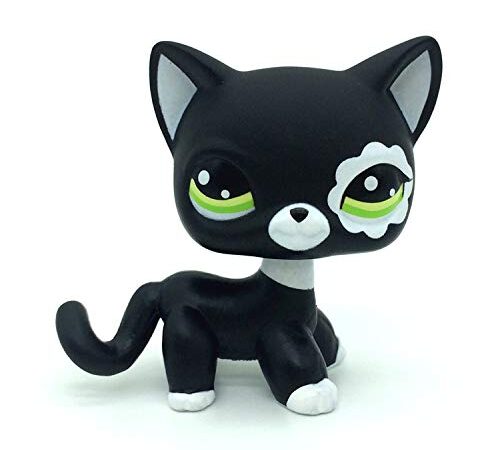 ORCRAT Lps Petshop Littlest #2249 Animalerie Le Plus Petit LpsChat Maison Petshop Chat Yeux Bleus Cheveux Courts