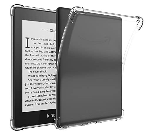 Zcooooool Étui pour 6 "Kindle Paperwhite 10e génération 2018 (modèle n°PQ94WIF) Housse en Papier Blanc à Coins renforcés Coque